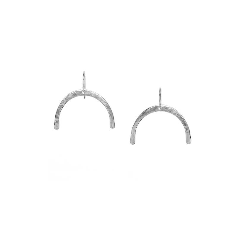 Frida Arc Earrings in Sterling Silver