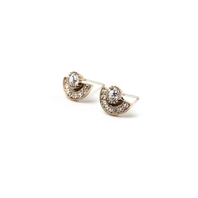 Lover's Tempo Arc Stud Earrings