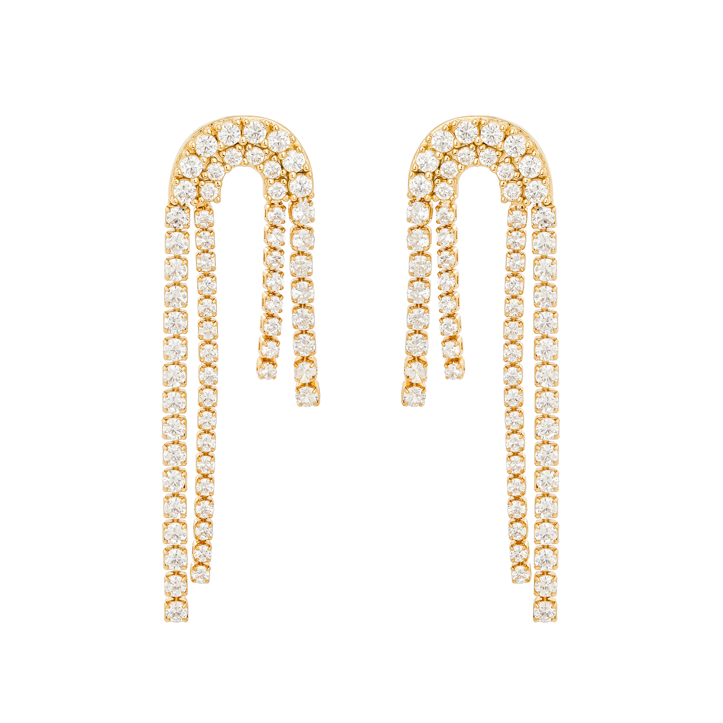 Mod + Jo Khloe Arch Statement Earrings
