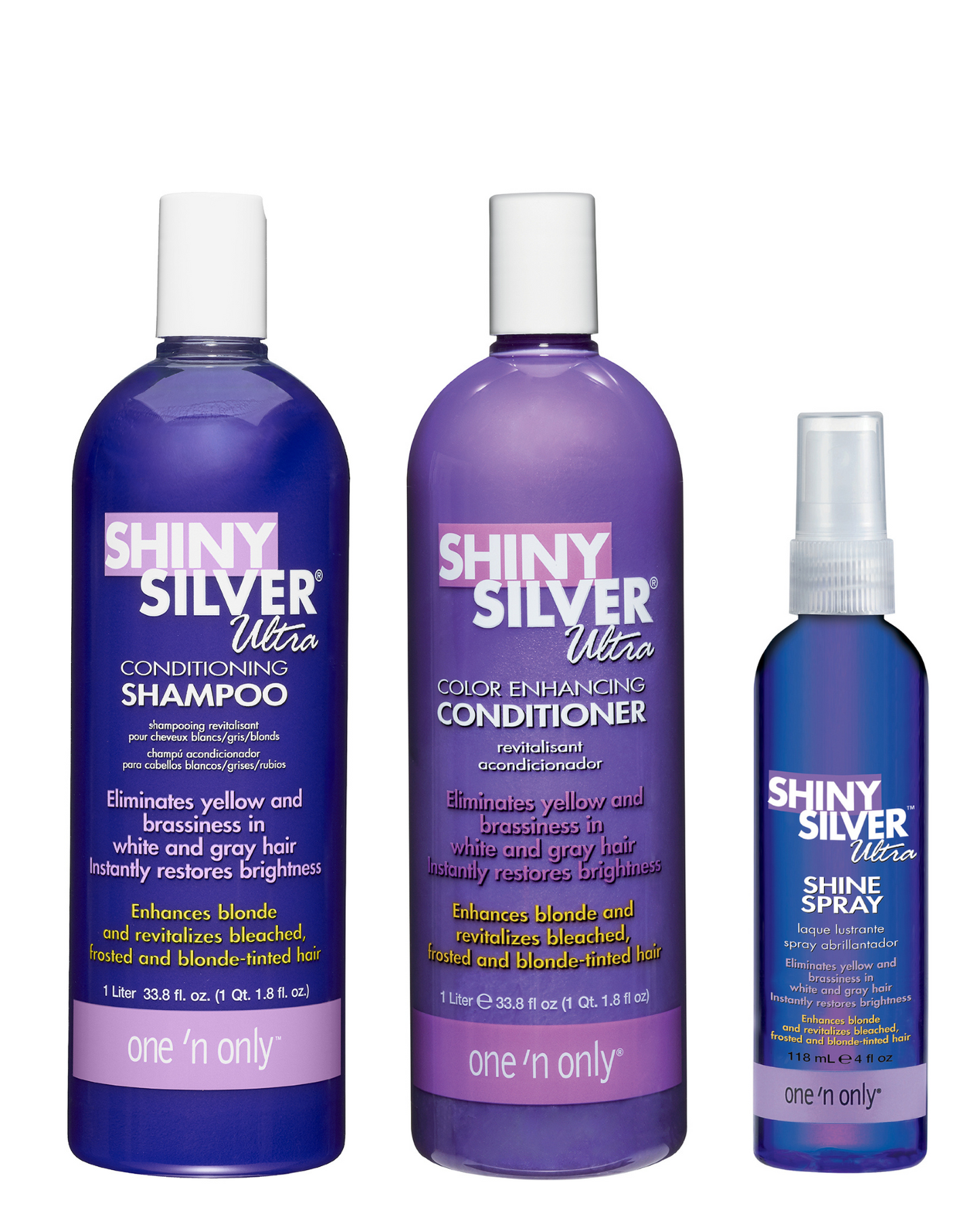 Bombshell Blonde + Silver Fox Bundle