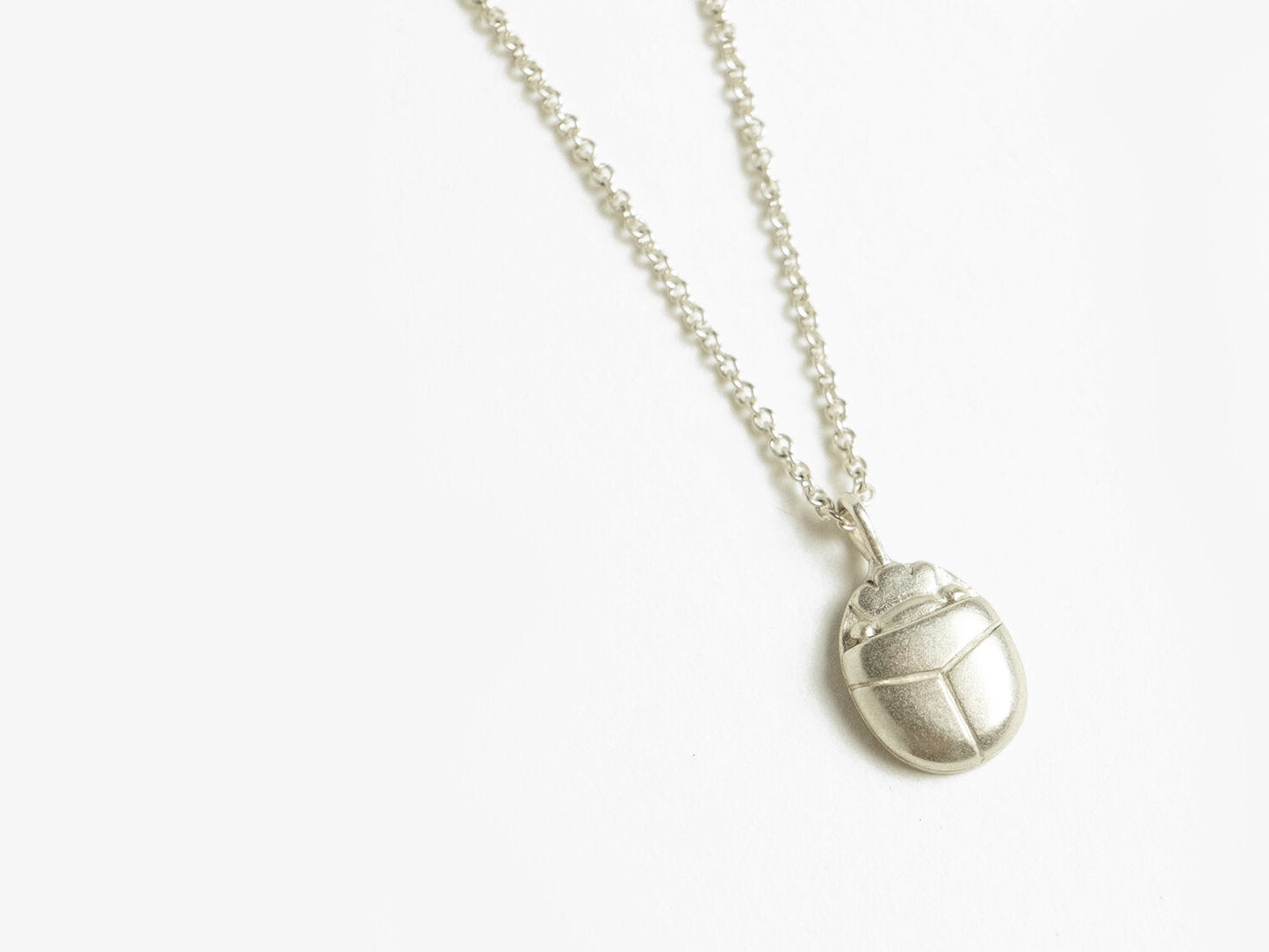 Khepri Scarab Necklace - Sara Golden Jewelry - Berte