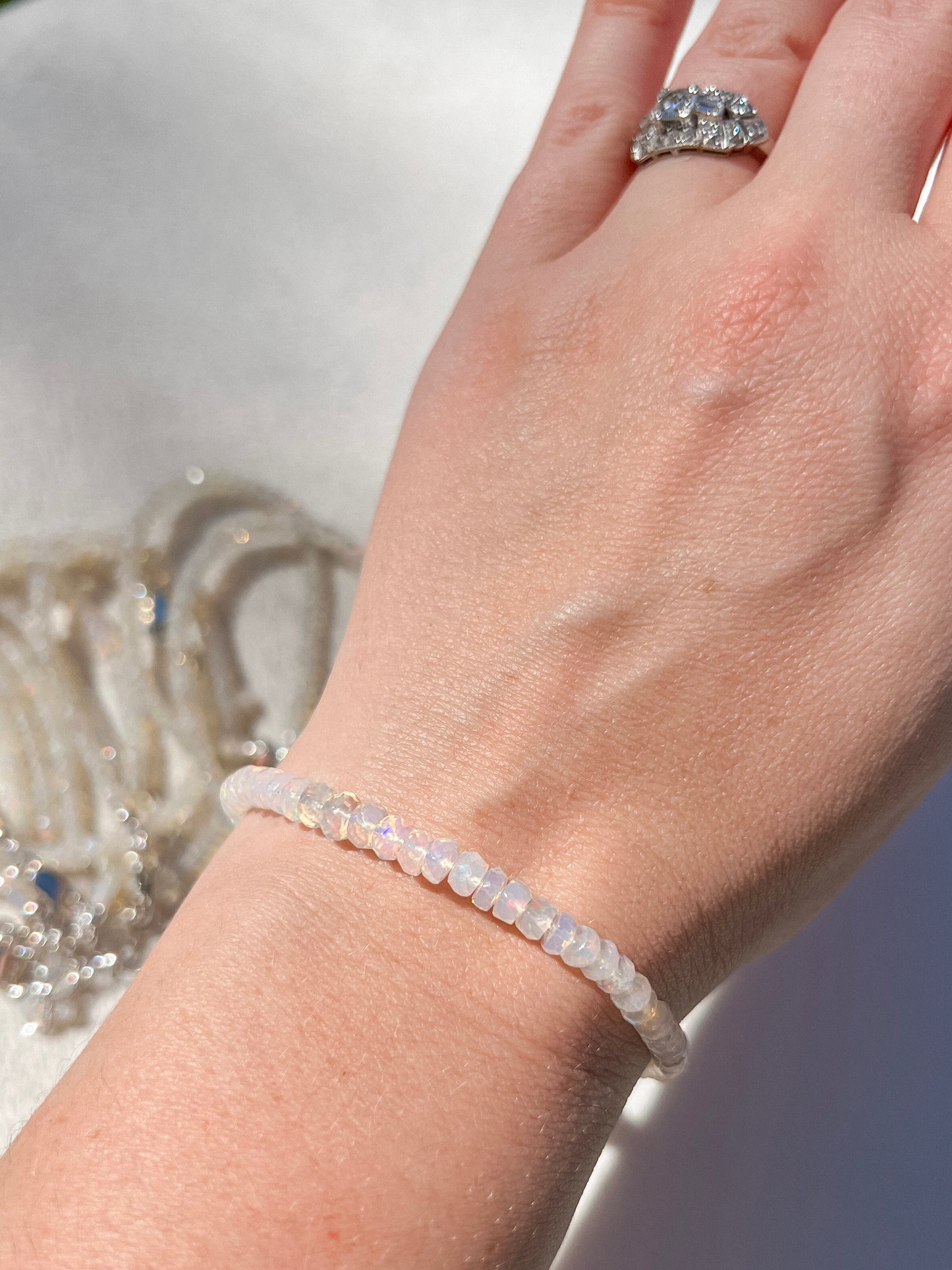 Crystal Bracelet | Sterling Silver