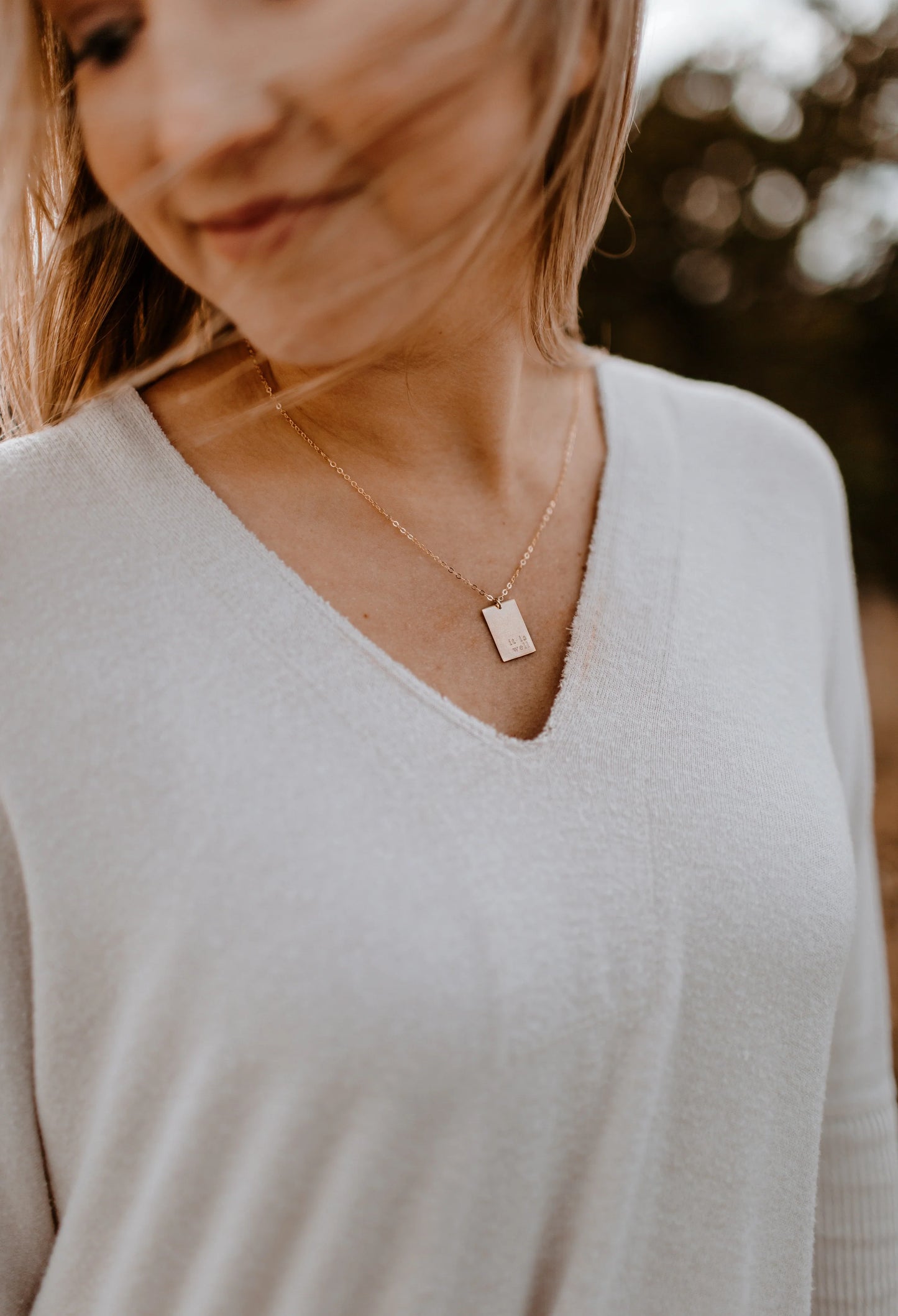 Be Still My Soul Hymn - Gold