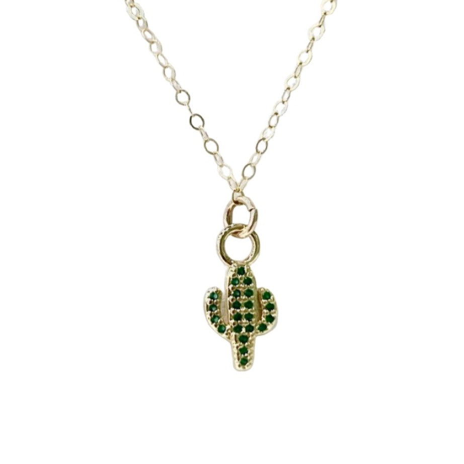 Mineral and Matter Celestial Cactus Necklace