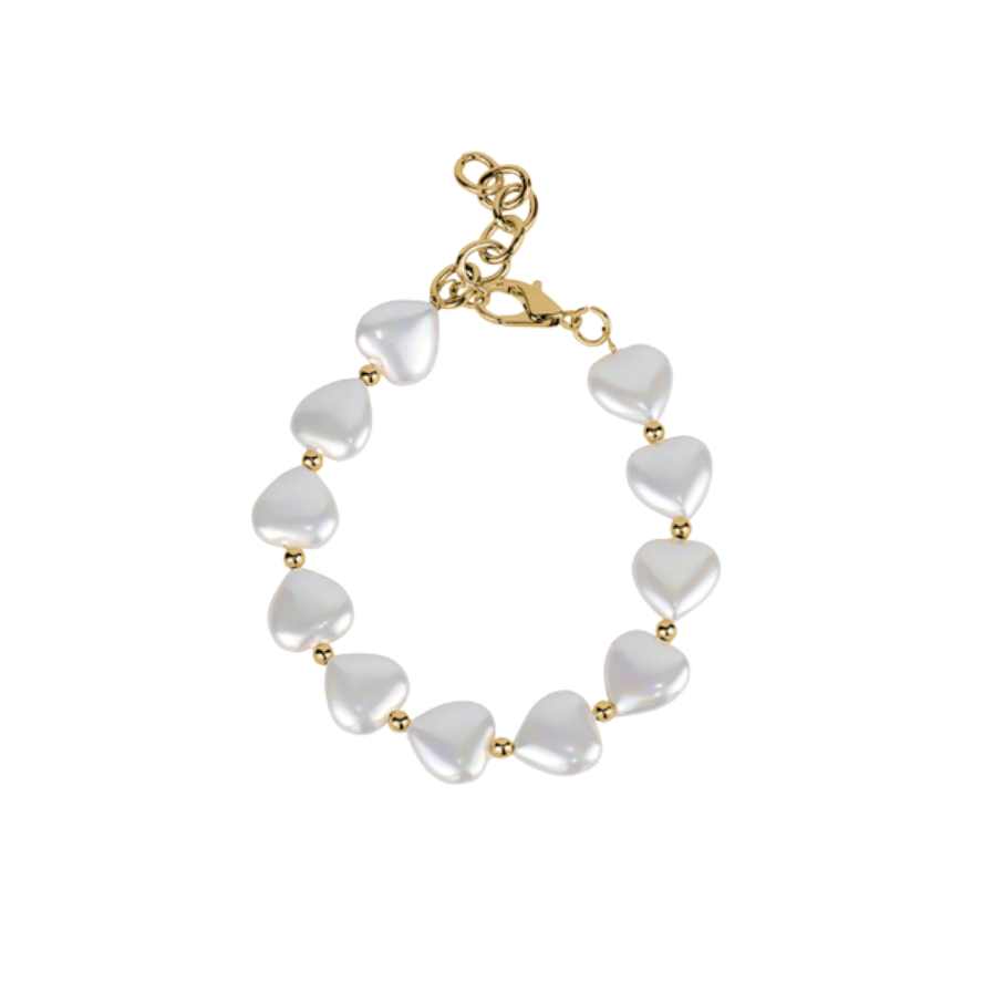 Freshwater Heart Pearl Bracelet