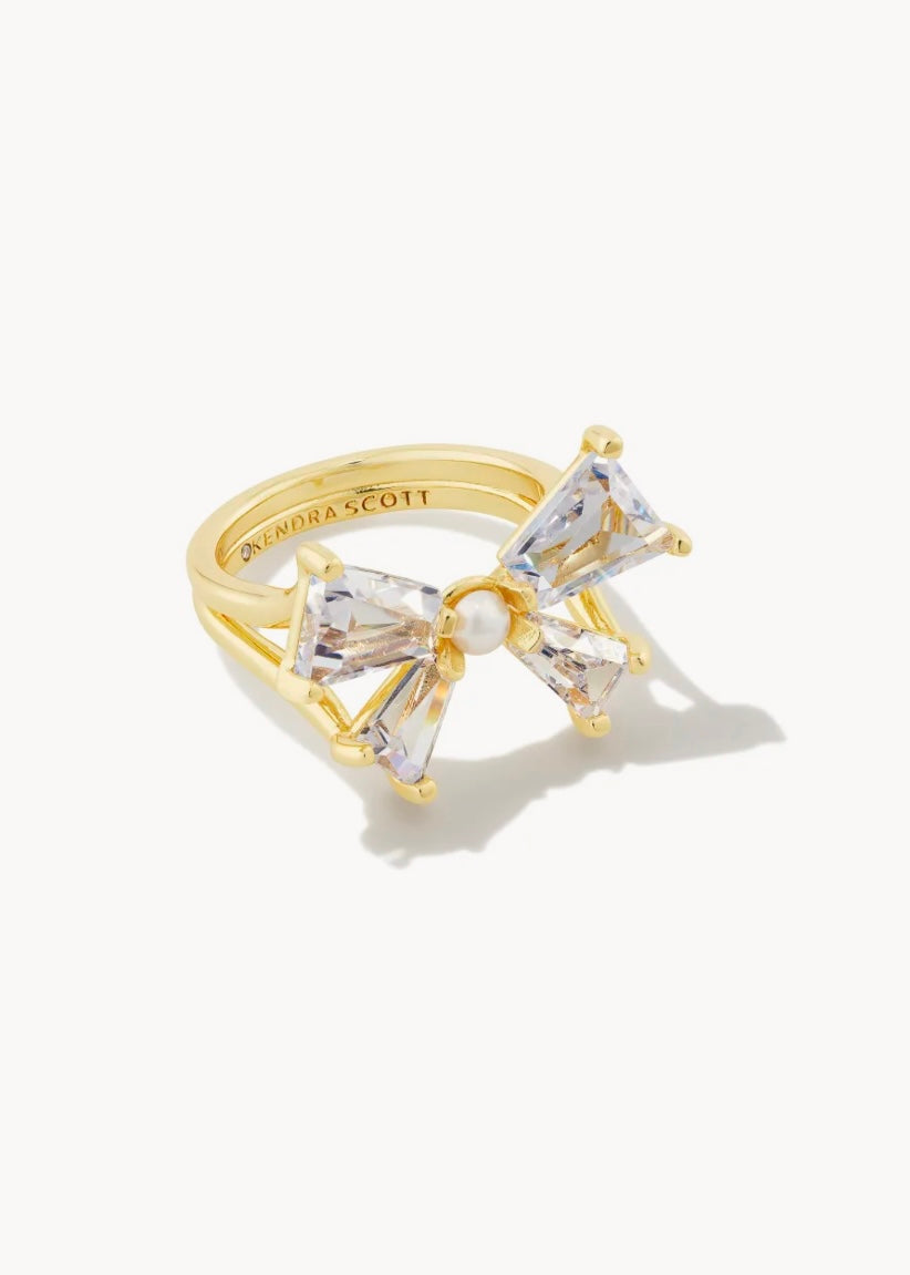 Blair Bow Cocktail Ring