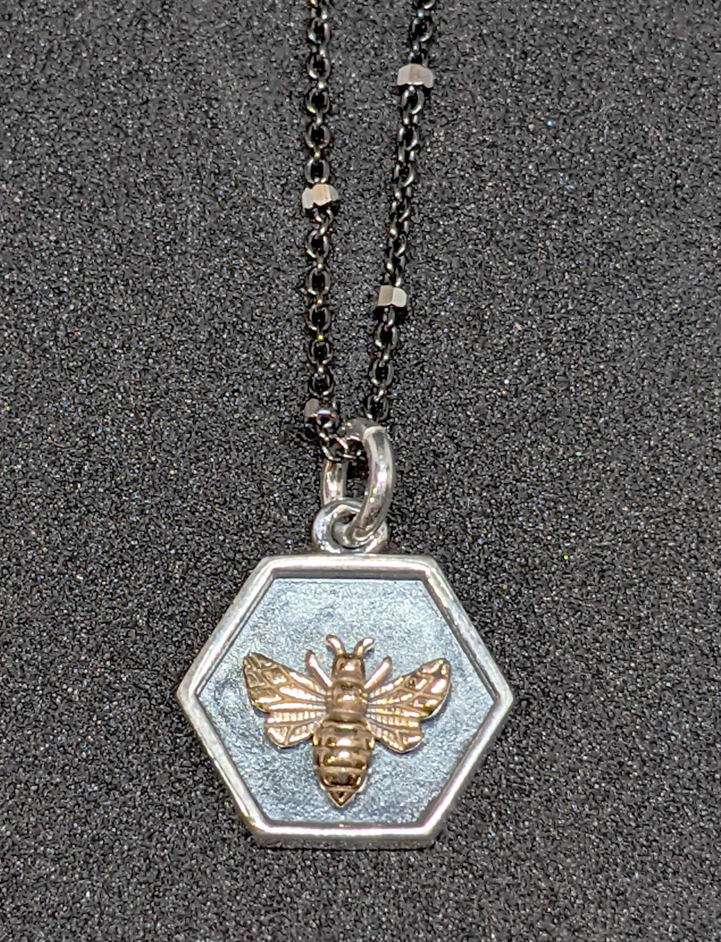 Hex Bee Necklaces