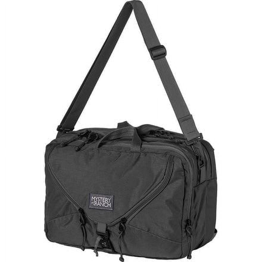 MYSTERY RANCH 3 Way Briefcase - Carry as Tote, Backpack and Shoulder Bag, Black, 22L