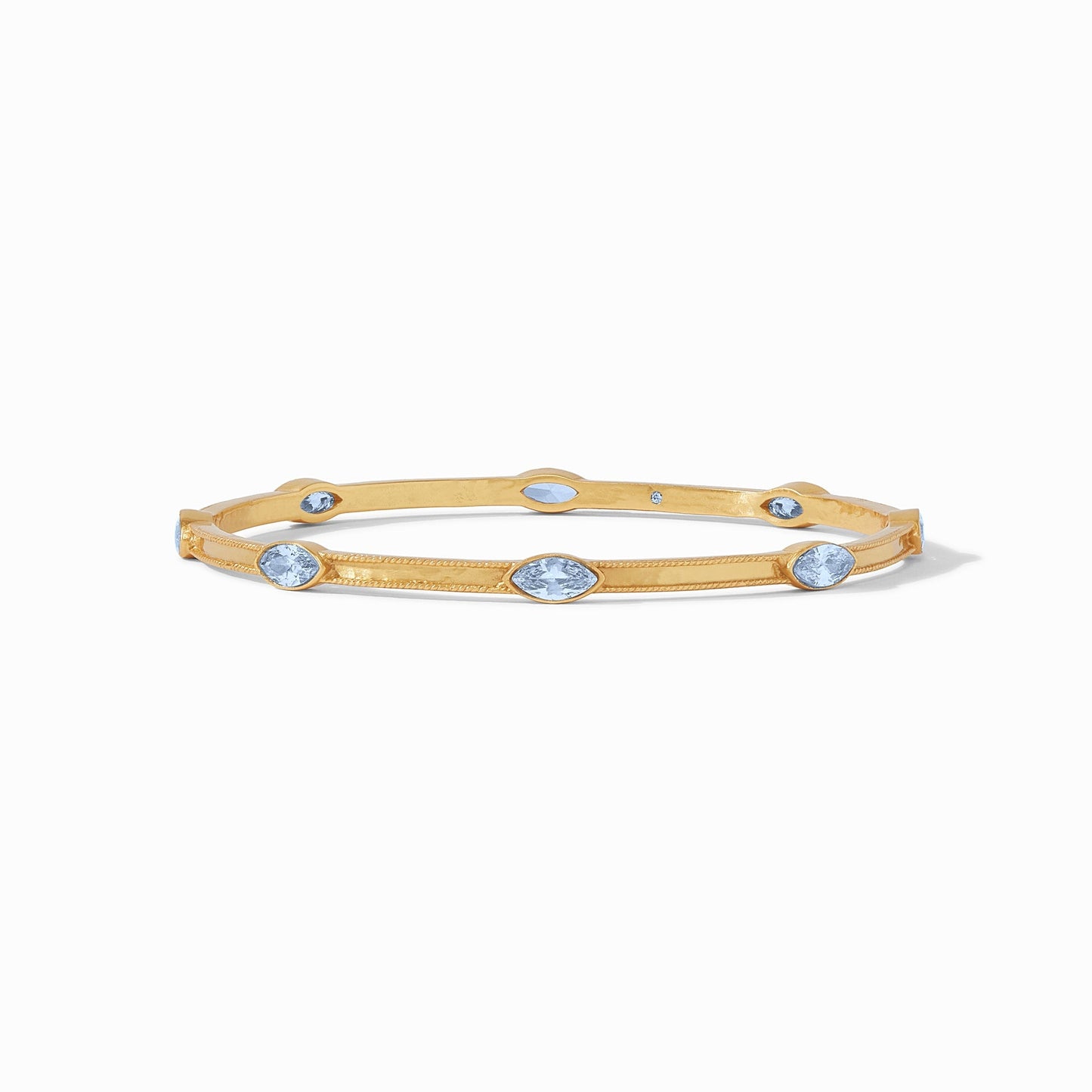 Monaco Bangle Chalcedony Blue (Medium)