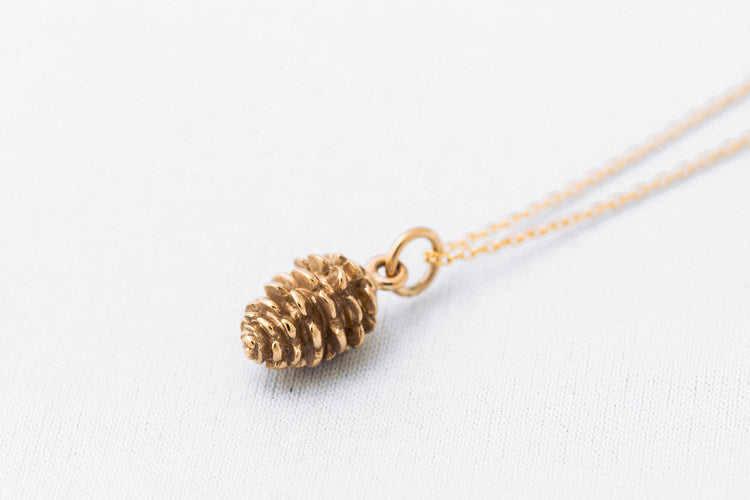 Jen Ellis - Pinecone Necklace