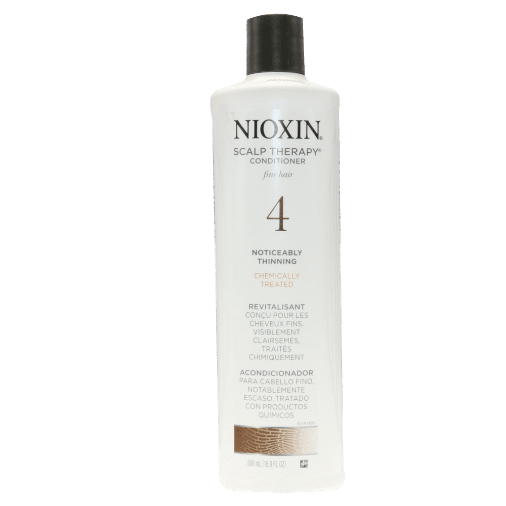 Nioxin System 4 Scalp Therapy Conditioner Fine Hair Noticeable Thinning Chemically Treated 16.9oz
