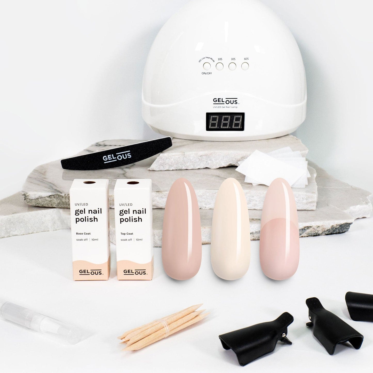 Gelous gel nail polish Everyday Polish Starter Pack - photographed in New Zealand