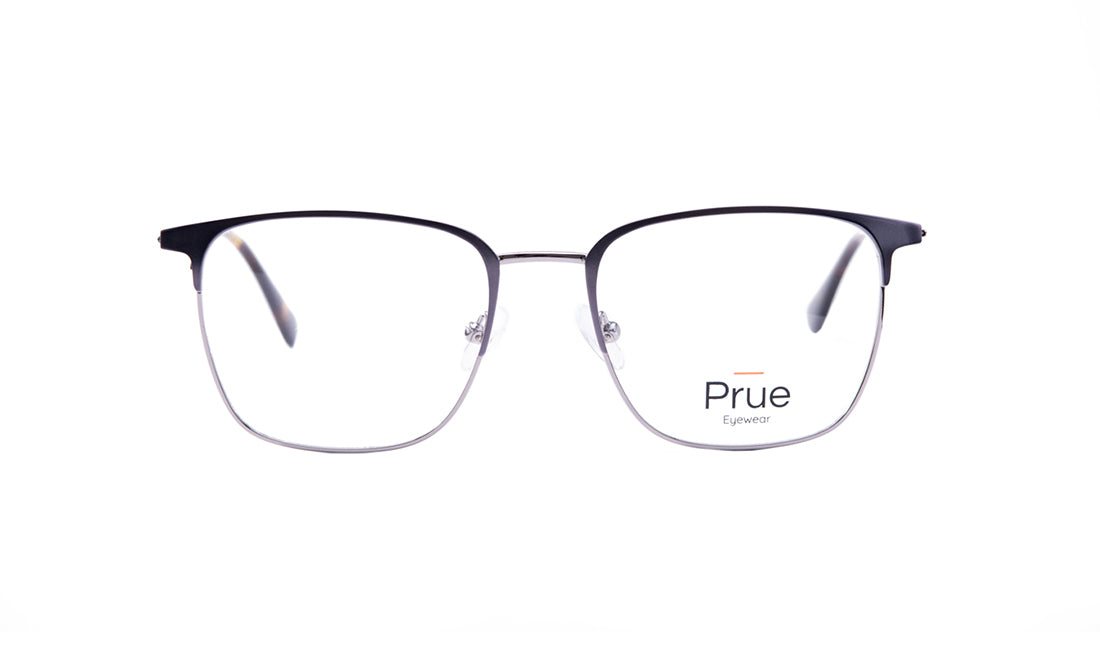 Frames Liam Black, D Frame, Frames, Grey, Mens, Metal, Prescription, Prue, Small