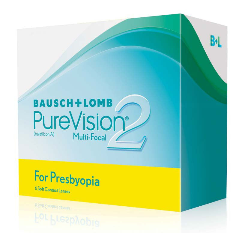 Bausch + Lomb Purevision 2 HD for Presbyopia 6 Pack - $74/box