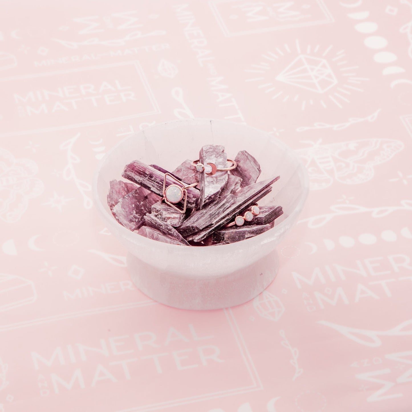 Mineral and Matter Deco Opal Ring