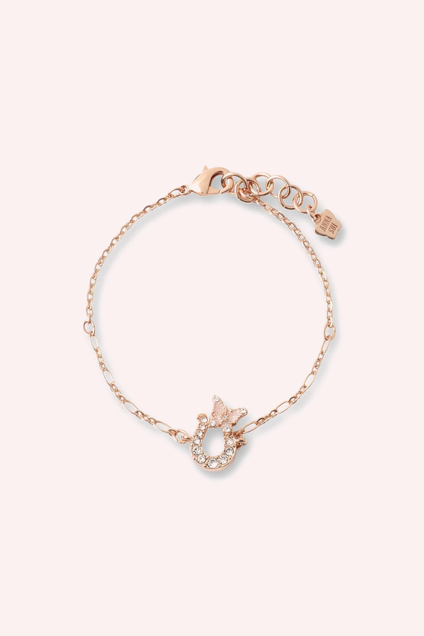 Lucky Horseshoe Bracelet - Rose Gold