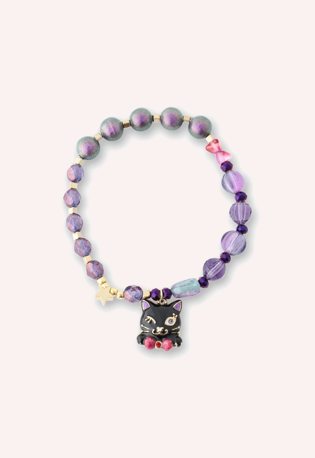 Cat Bracelet - Black Multi