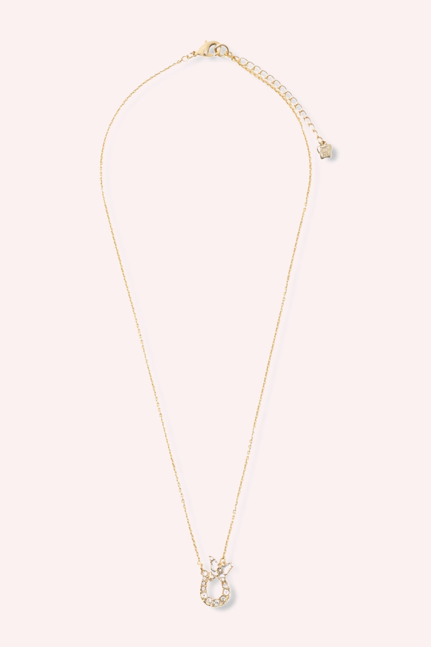 Lucky Horseshoe Necklace - Gold
