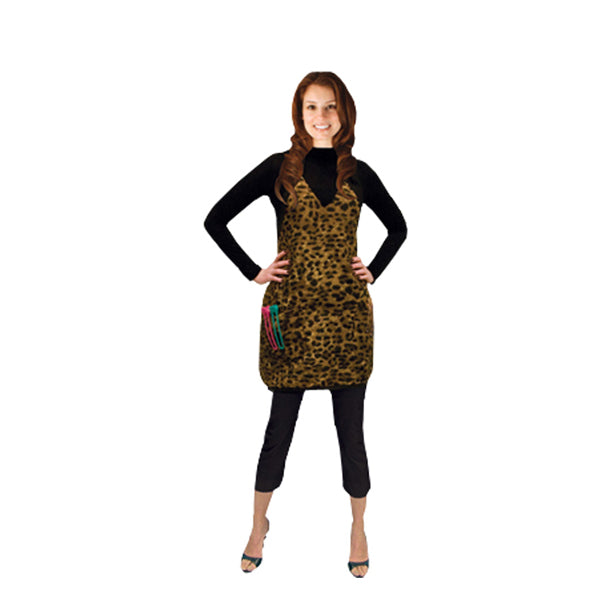 Salonchic Salon Apron Leopard