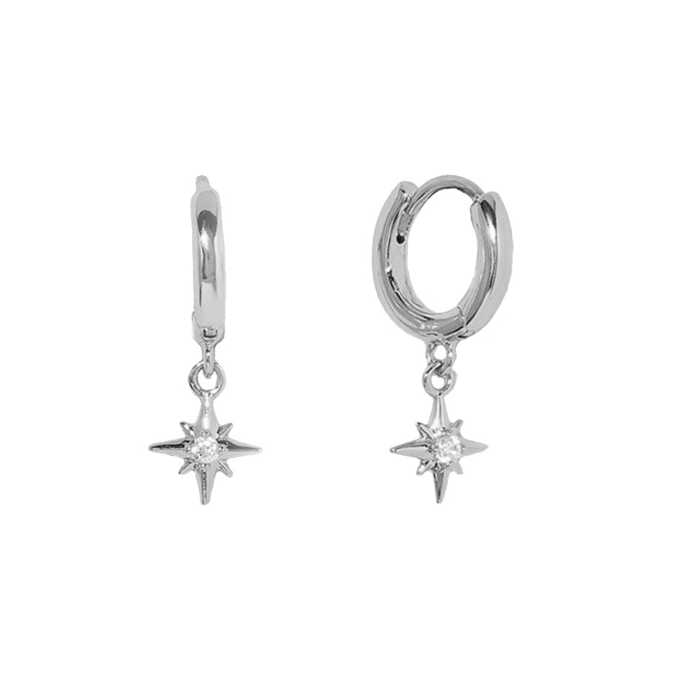 Mineral and Matter Sirius Huggie Earrings