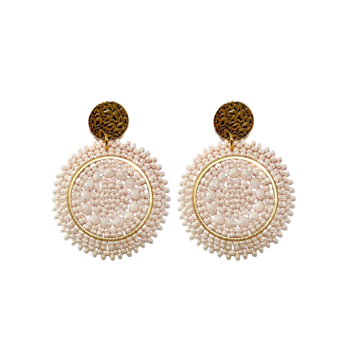 Mini Espagnola Earrings - Sand