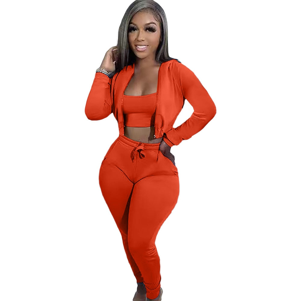 3 Piece Tracksuit Sets
