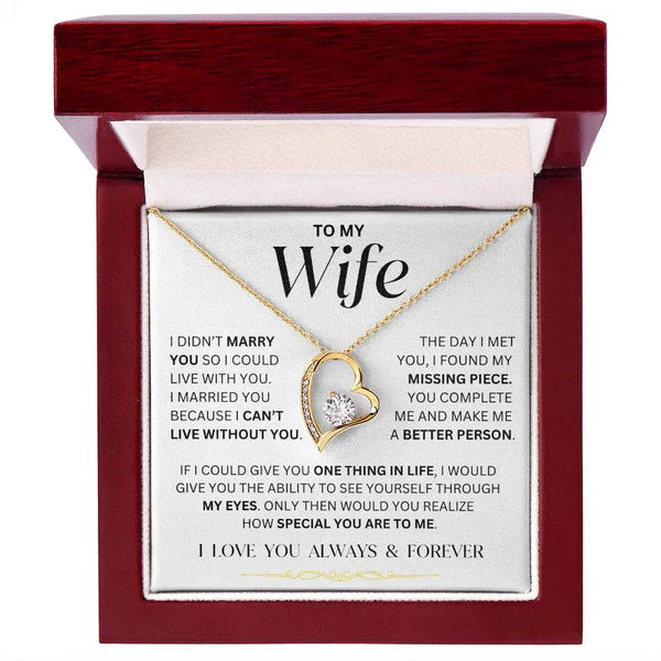 Wife - Forever Love Necklace