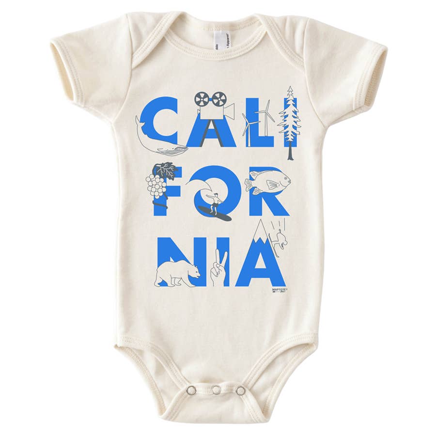 California Font One-Piece | 3-6mo.