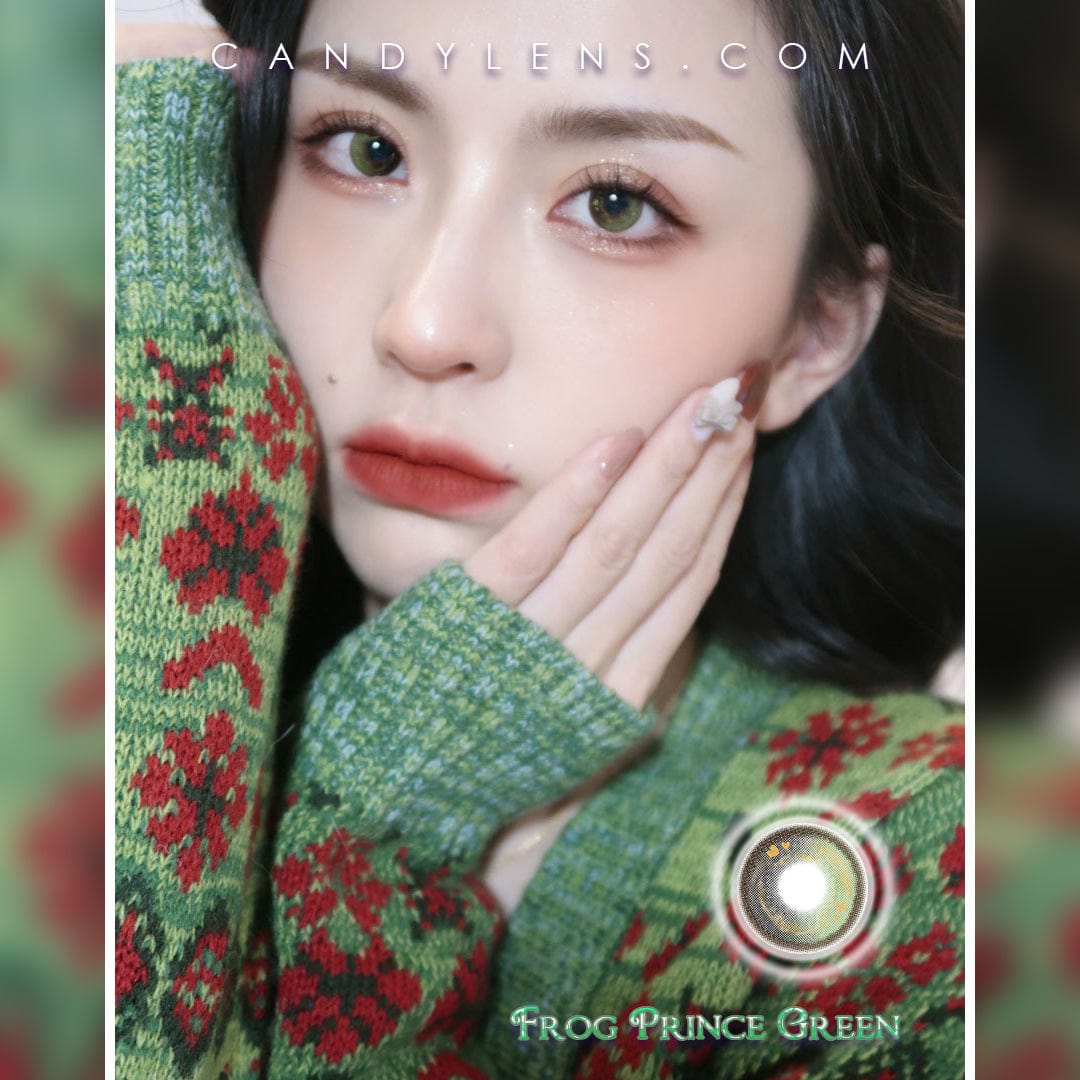 Frog Prince Green Contacts