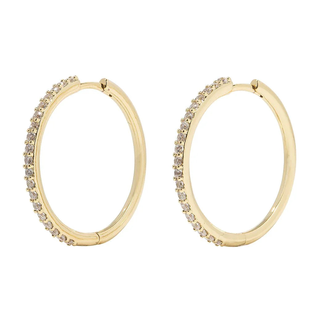 Five and Two Goldie Hoops