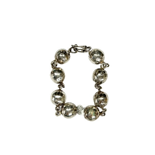Vintage Sterling Silver Ball Bracelet