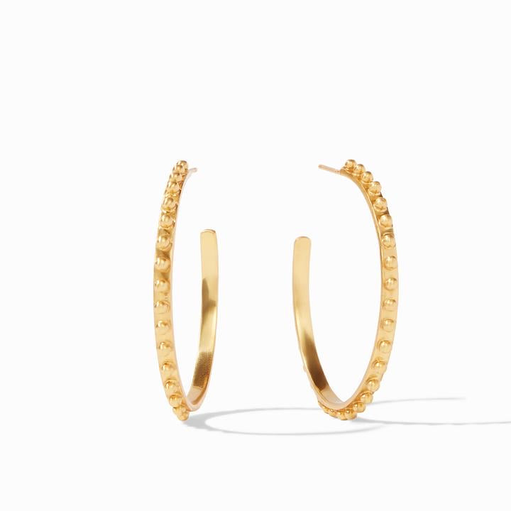 Julie Vos SoHo Hoop Gold Large Earrings