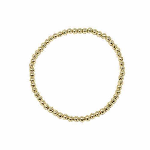 egirl Classic Gold Bead Bracelet
