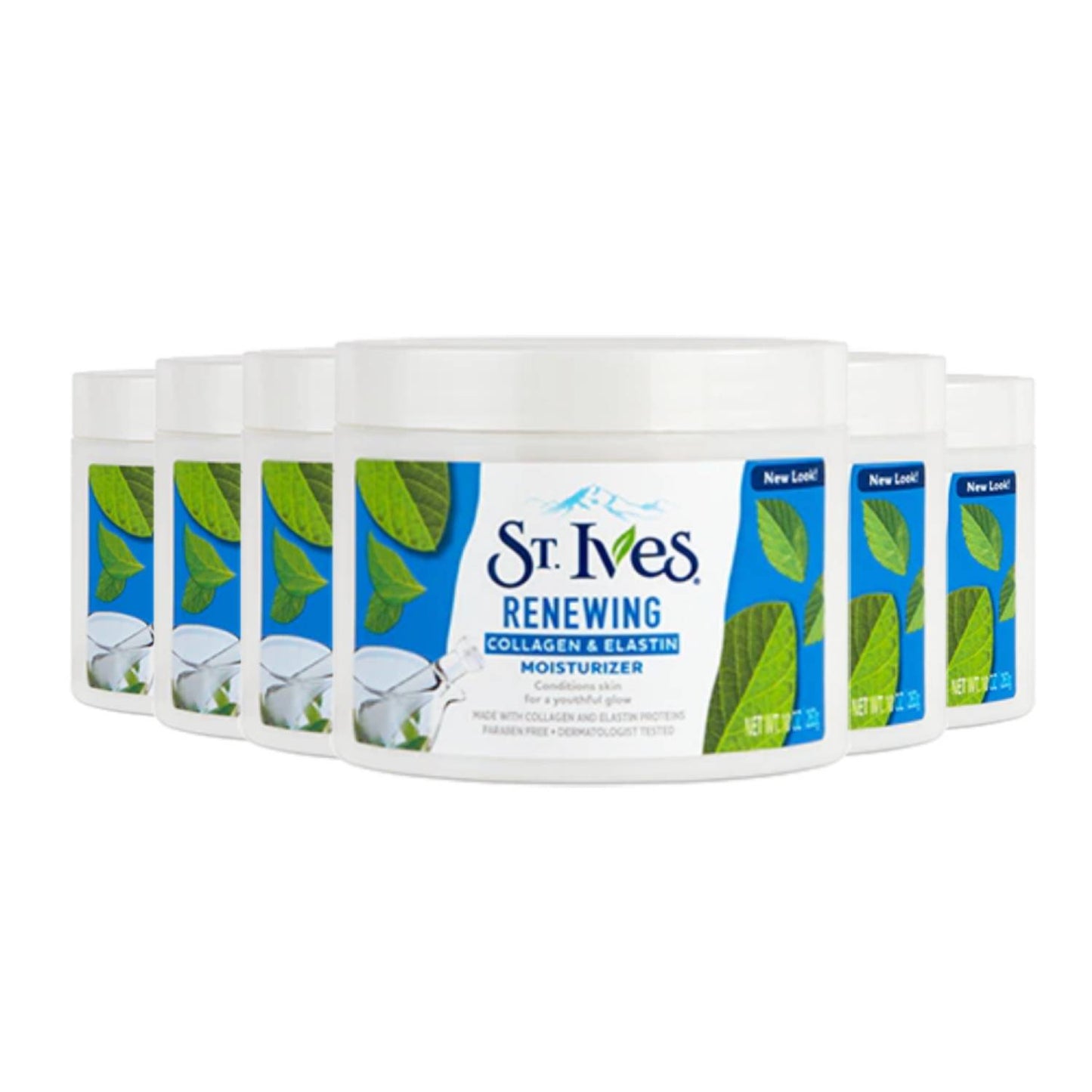 St. Ives Renewing Collagen & Elastin Moisturizer 10 oz - Bulk 6 Pack