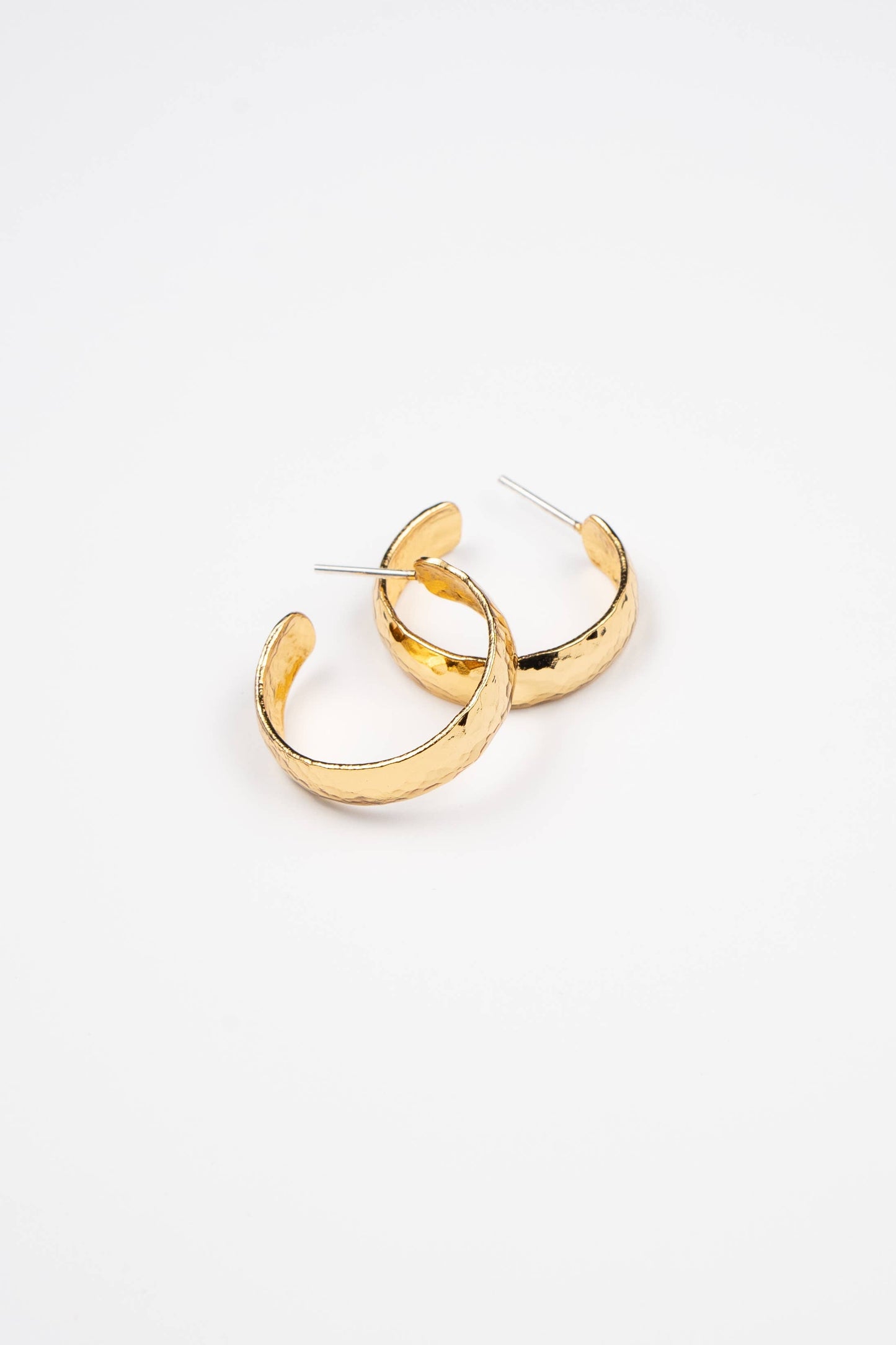 Brenda Grands Jewelry - Hammered Hoops