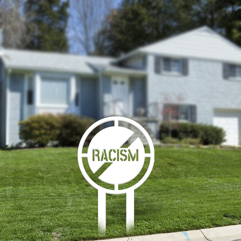 No Racism Sign