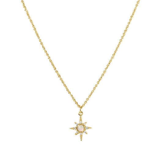 Mineral and Matter North Star with Opal Necklace