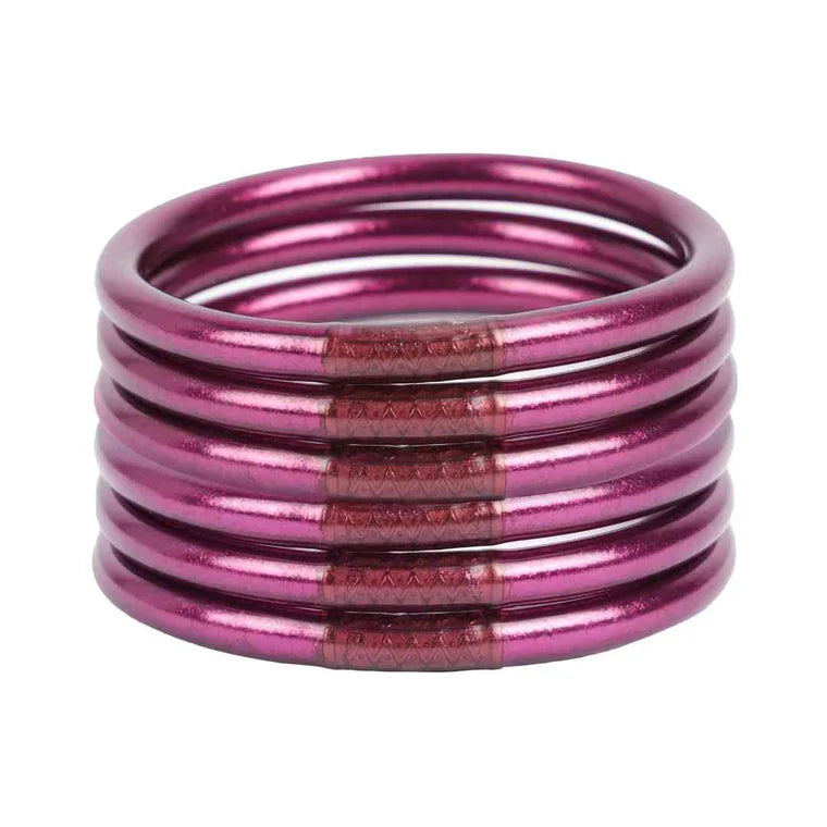 Amethyst All Weather Bangles® (AWB®) - Serenity Prayer