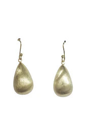 Sheila Fajl - Small Tranquility Earrings - Brushed Gold