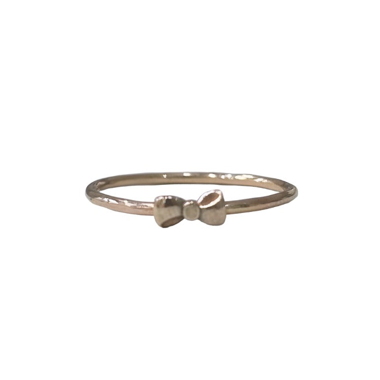 Mineral and Matter Dainty Bow Ring