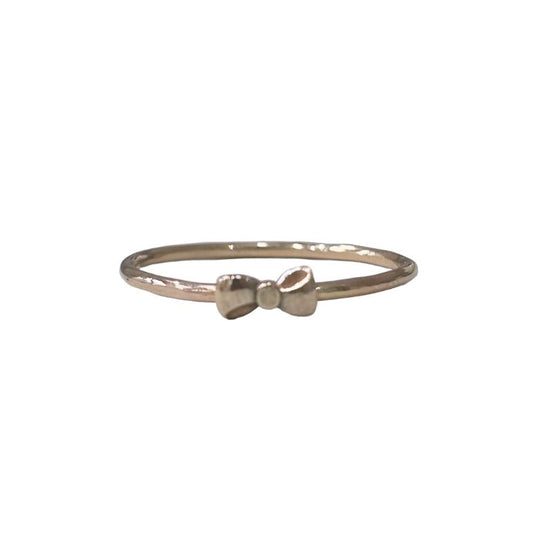 Mineral and Matter Dainty Bow Ring