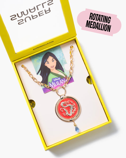 Disney Mulan Spinning Pendant Necklace