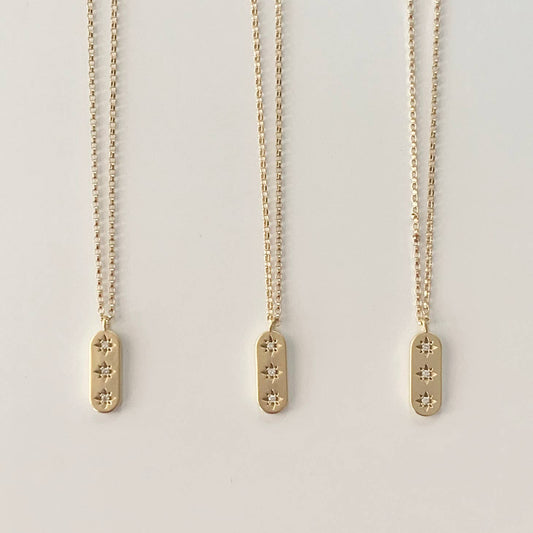 Allison Tag Necklace