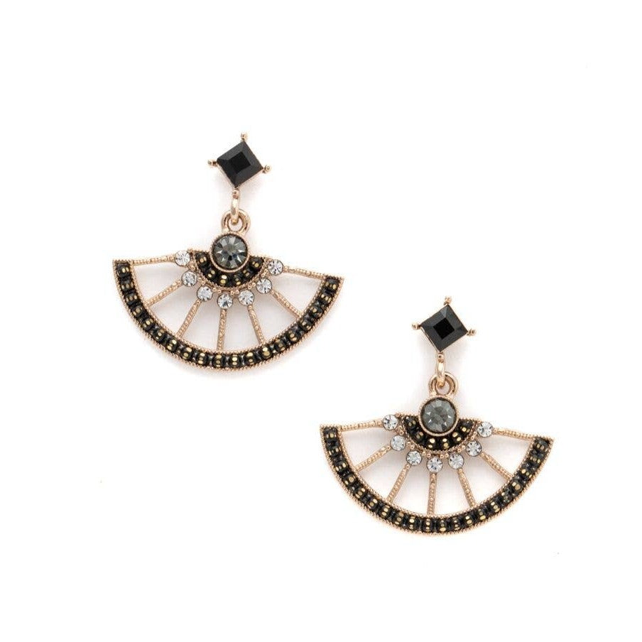 Lover's Tempo Black Margot Drop Earrings
