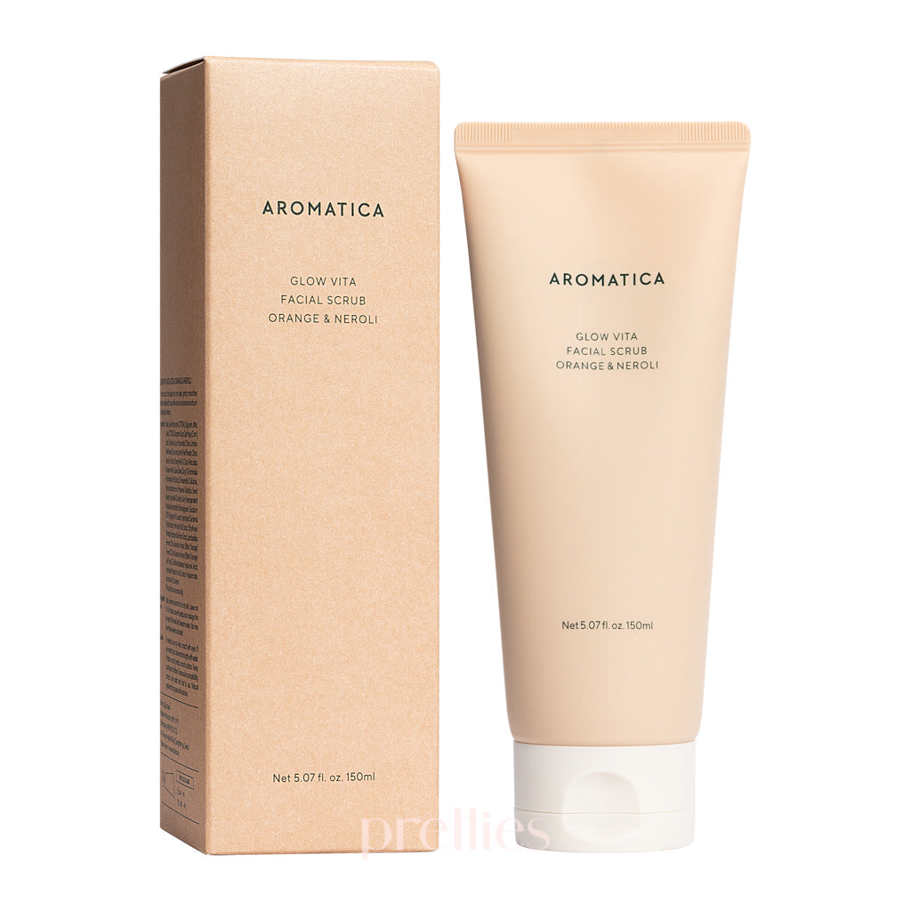AROMATICA Glow Vita Facial Scrub Orange & Neroli 150ml