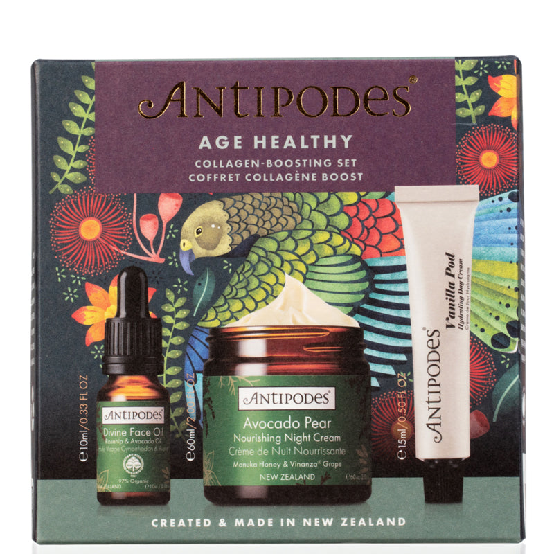 DISCONTINUED Antipodes Age Healthy Collagen Boosting Set (worth £60)