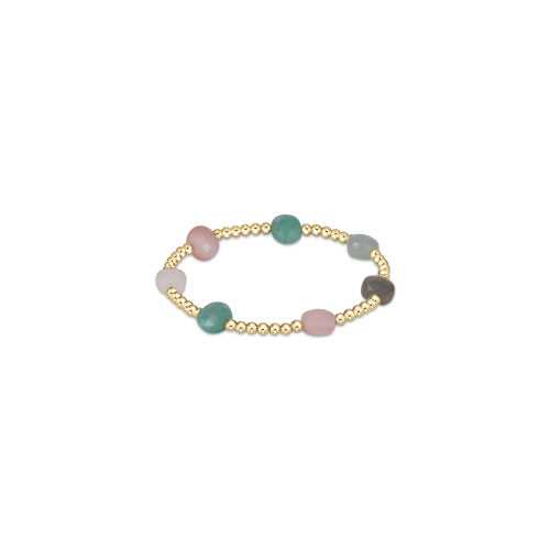 Admire Gold 3mm Bracelet- Gemstones