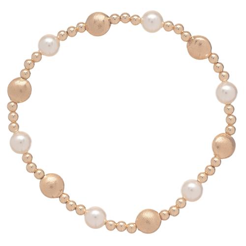 Honesty Sincerity Gold 6mm Bracelet