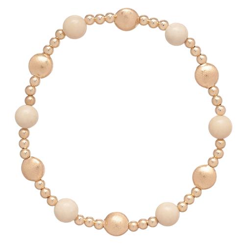 Honesty Sincerity Gold 6mm Bracelet