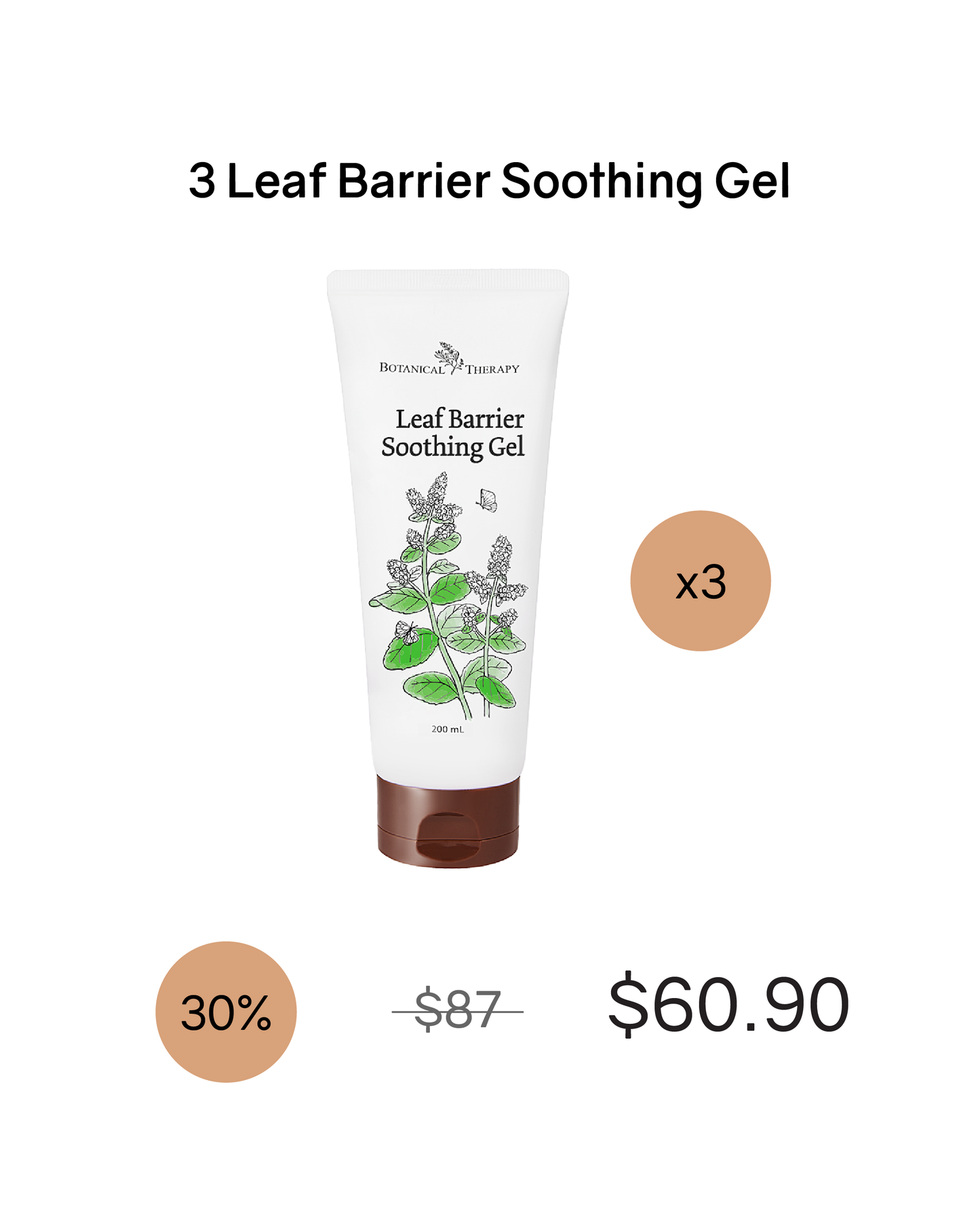 [PROMO] Botanical Therapy Leaf Barrier Soothing Gel